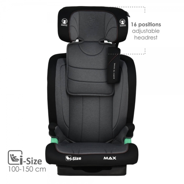 Car Seat Max Isofix i-Size Grey 936-186 - image 936-186-4-600x600 on https://www.bebestars.gr