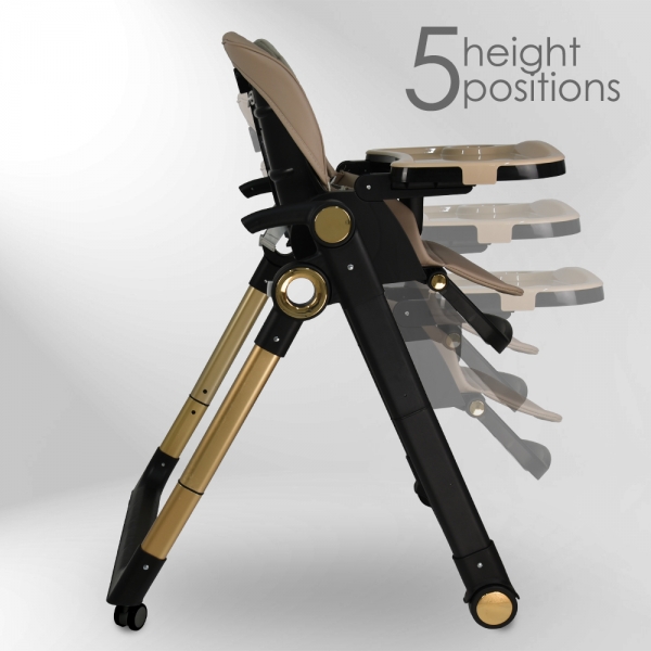 Καρέκλα Φαγητού-Κούνια Yum-Yum 2σε1 Mocha 870-182 - image 870-182-height-600x600 on https://www.bebestars.gr