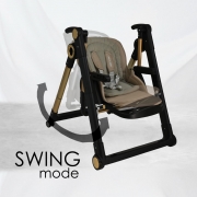 Καρέκλα Φαγητού-Κούνια Yum-Yum 2σε1 Mocha 870-182 - image 870-182-swing-mode-180x180 on https://www.bebestars.gr