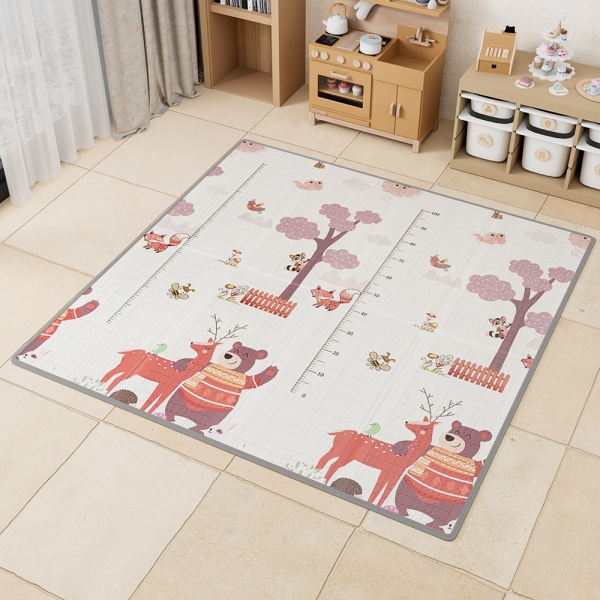 Χαλάκι δραστηριοτήτων διπλής όψης 150x150x1cm 100-503 - image 100-503-9-600x600 on https://www.bebestars.gr
