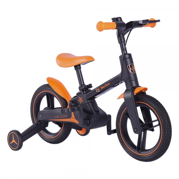 Ποδήλατο με βοηθητικές ρόδες Speedy 4in1 Orange 811-174 - image 811-174-2-600x600 on https://www.bebestars.gr
