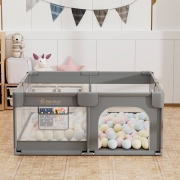 Πάρκο για μωρά τετράγωνο 150x150cm Playzen Grey 880-100 - image 880-100-7-180x180 on https://www.bebestars.gr