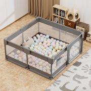 Πάρκο για μωρά τετράγωνο 150x150cm Playzen Grey 880-100 - image 880-100-9-180x180 on https://www.bebestars.gr