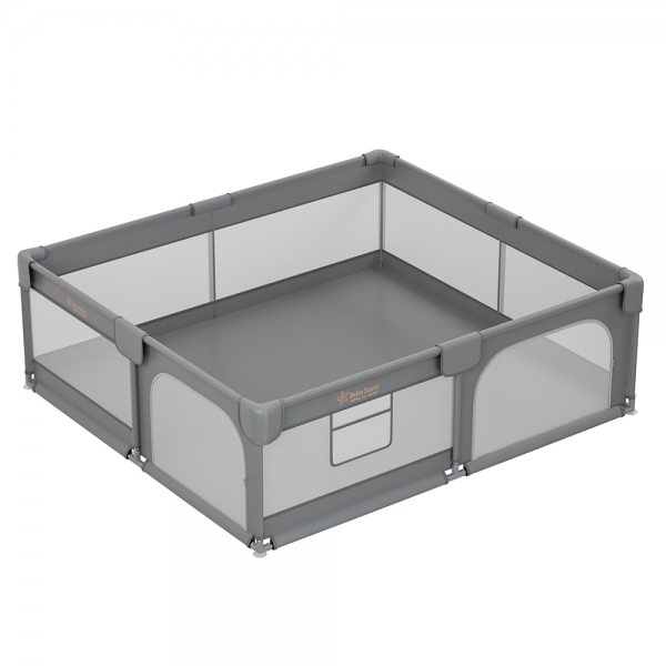 Πάρκο για μωρά ορθογώνιο 180x200cm Playzen Grey 880-200 - image 880-200-2-600x600 on https://www.bebestars.gr
