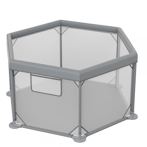 Παρκοκρέβατο Πολύγωνο Nestilo Grey 889-100 - image 889-100-10-600x600 on https://www.bebestars.gr