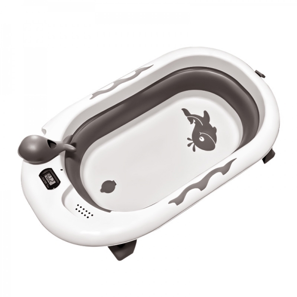 Μπανιέρα Πτυσσόμενη με Θερμόμετρο Whale Dark Grey 26-187 - image 26-187-dark-grey-600x600 on https://www.bebestars.gr
