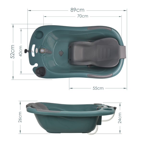 Μπανιέρα Splash Pine 23-100 - image 23-100-pine-8-600x600 on https://www.bebestars.gr