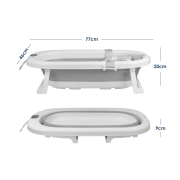 Μπανιέρα Πτυσσόμενη Foldy SET με Θερμόμετρο και αξεσουάρ 26-100 - image 26-100-dimensions-180x180 on https://www.bebestars.gr